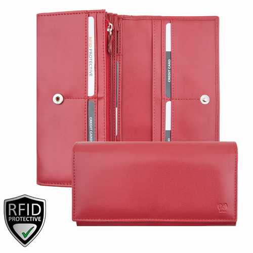 Women's Wallet, wide, RFID
