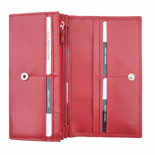 Women's Wallet, wide, RFID