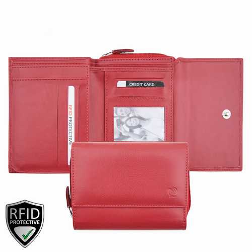 Women's Zip-Around Wallet, RFID