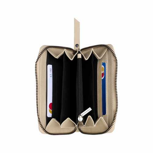 CASUAL CARLY ZIP AROUND WALLET