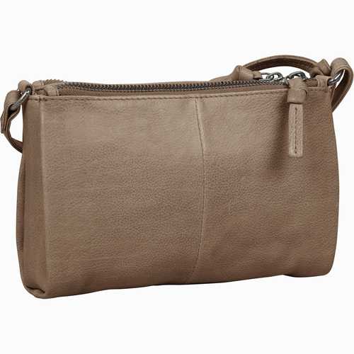 IE DOUBLE ZIP CROSSBODY BAG