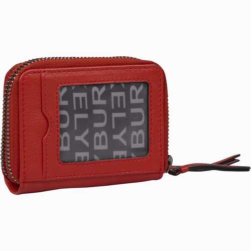 ROCK RUBY DOUBLE ZIP AROUND WALLET