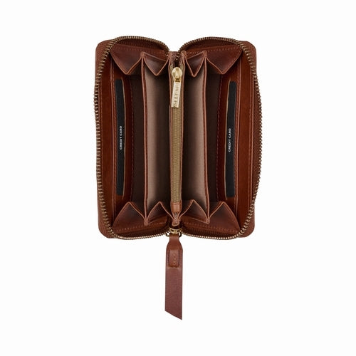 Fine Florence  Medium Zip Around Wallet