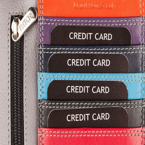 Damen Geldbörse, breit, RFID Patchi 61