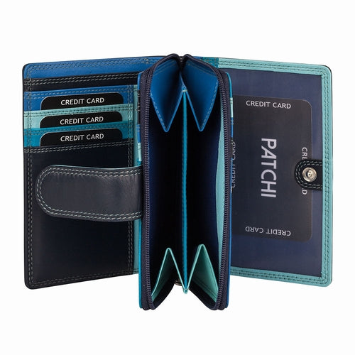 Damen Geldbörse, breit, RFID Patchi 61