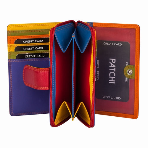 Damen Geldbörse, breit, RFID Patchi 61