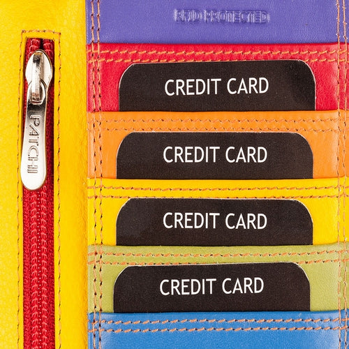 Damen Geldbörse, breit, RFID Patchi 61