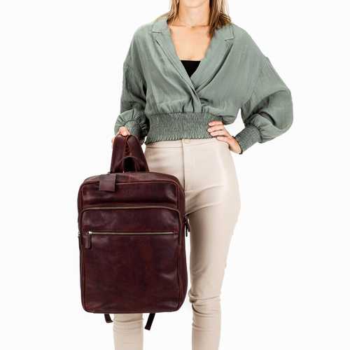 ANTIQUE AVERY BACKPACK ZIP